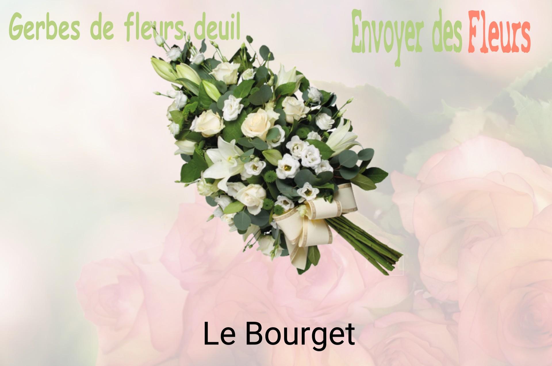 Gerbe de fleurs de deuil livrée à Le Bourget